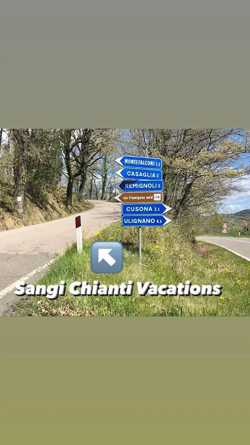 Sangi Chianti Vacations Villa Poggibonsi İtalya